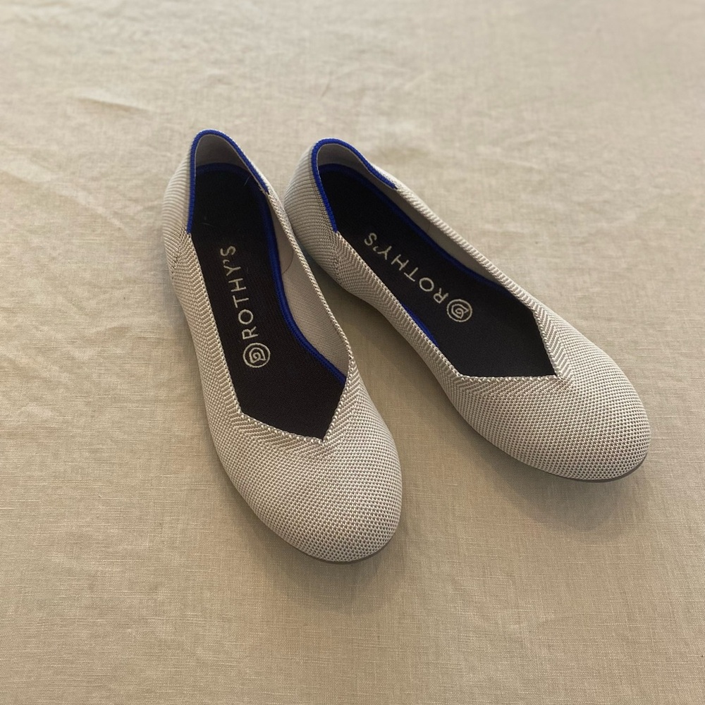 Rothy's Gray Flats